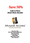 Cello & Piano Duet - Sheet music bundle