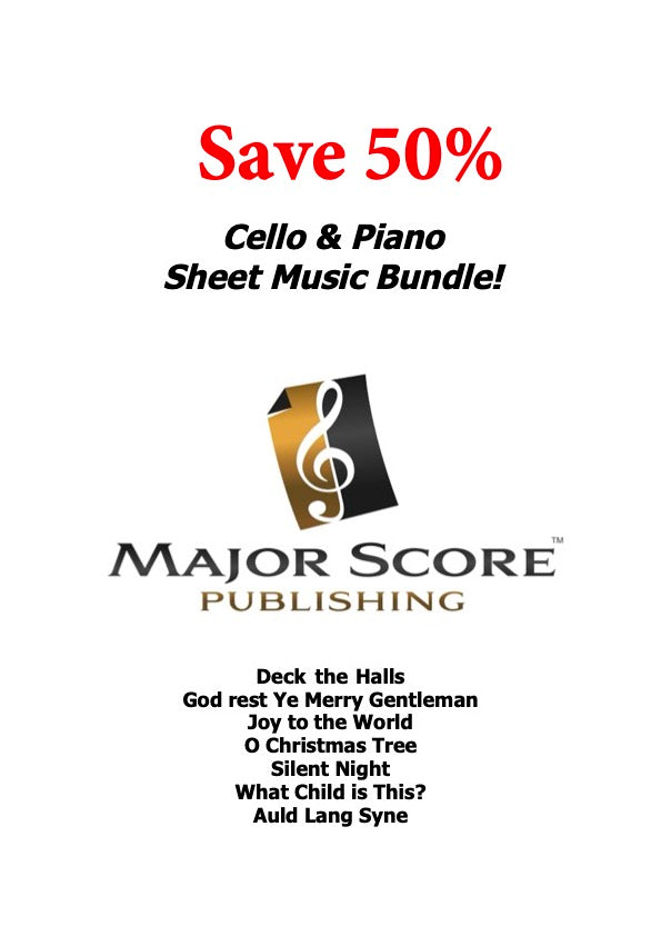 Cello & Piano Duet - Sheet music bundle