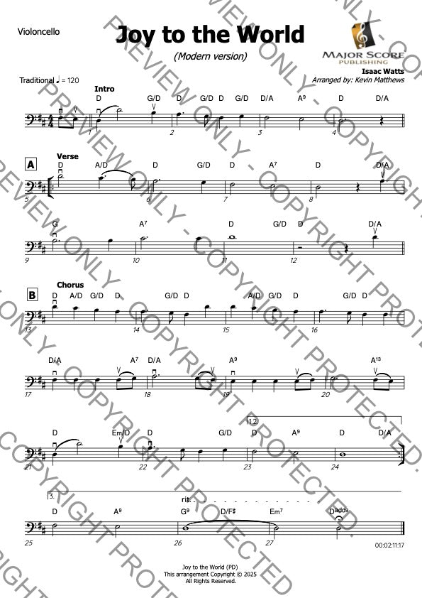 Cello & Piano Duet - Sheet music bundle