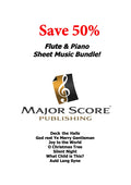 Flute & Piano - Christmas sheet music bundle