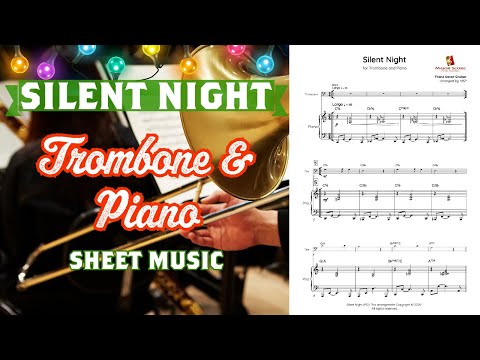 Silent Night - Trombone & Piano (C)