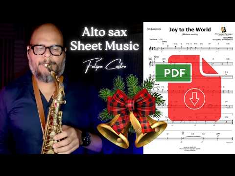 Alto sax & Piano - Christmas sheet music bundle