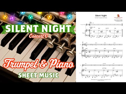 Silent Night - Trumpet in Bb & Piano (C)