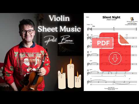 Silent Night - Violin & Piano (D)