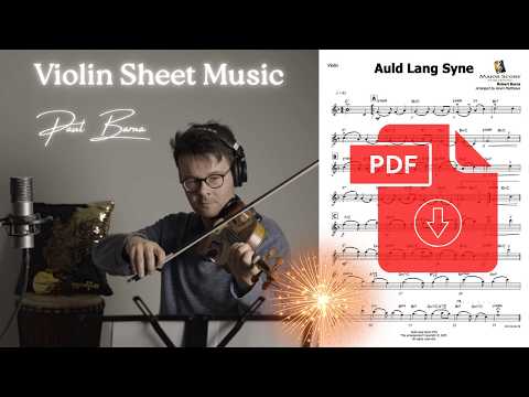Auld Lang Syne - Violin & Piano (F)
