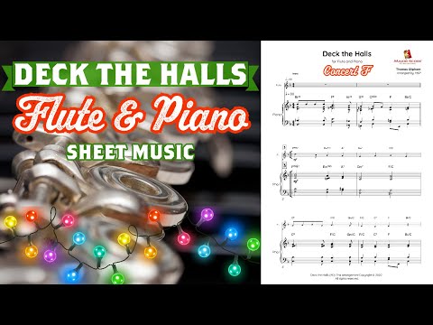 Flute & Piano - Christmas sheet music bundle