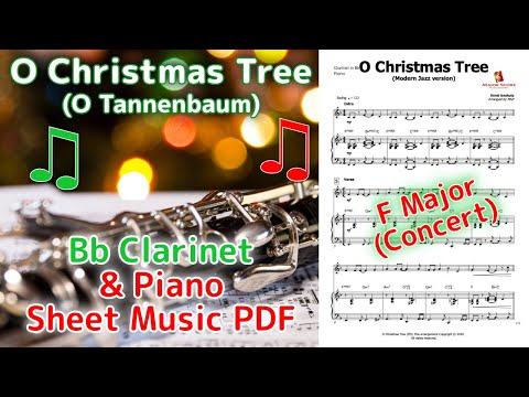 O Christmas Tree - Clarinet in Bb & Piano (F)